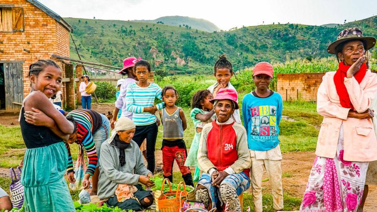 Markt im Dorf Manandona |  Anne Wiborg / Chamleon