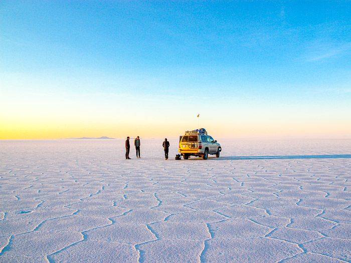 In der Uyuni Salzwste |  Nicole Dnow / Chamleon