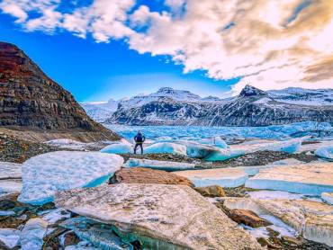 Die Ruhe am Gletscher