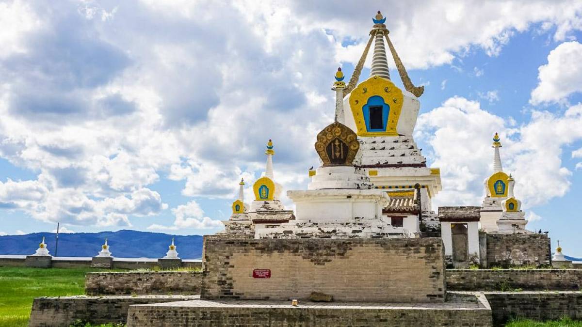 Die buddhistische Tempelanlage von Erdene Dsuu |  Anne Davids / Chamleon