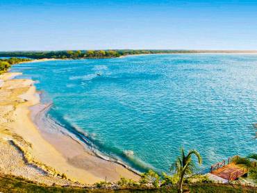 Paradiesische Aussicht