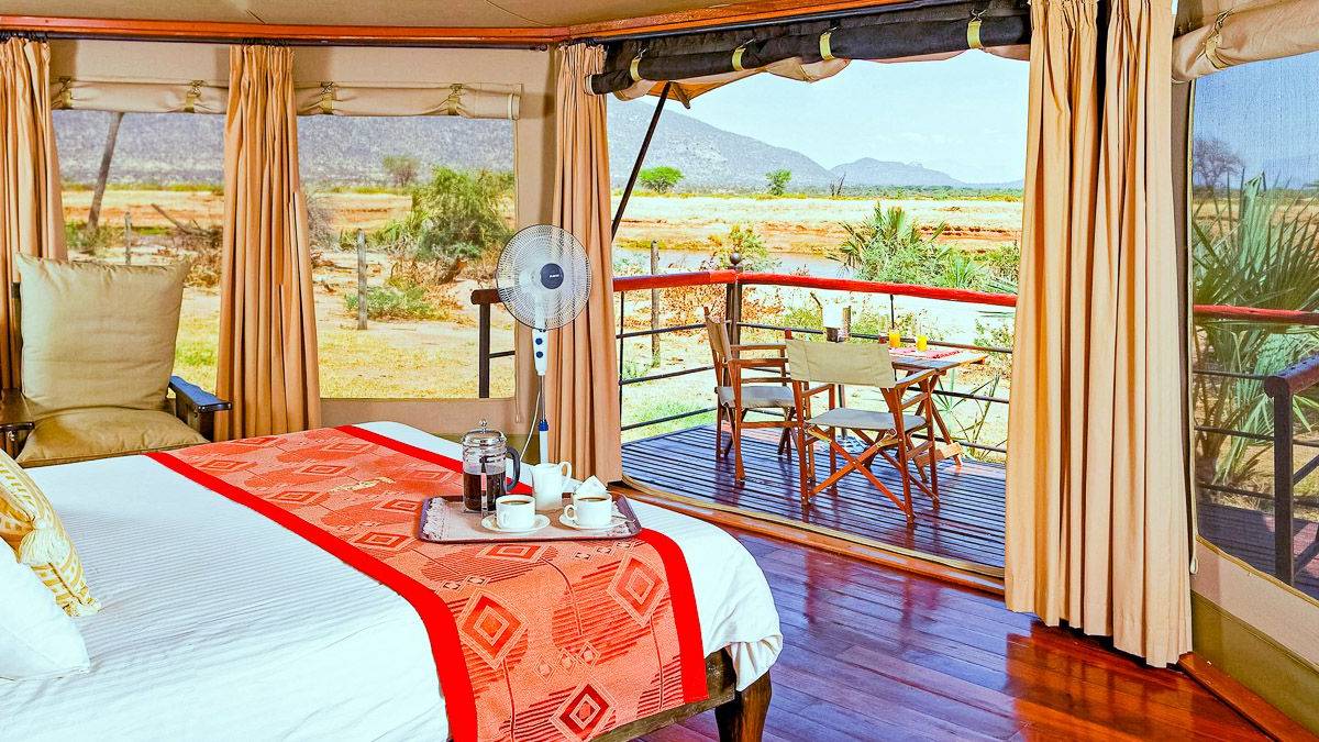 Ashnil Samburu Camp |  Neil Thomas, Ashnil Samburu Camp / Chamleon