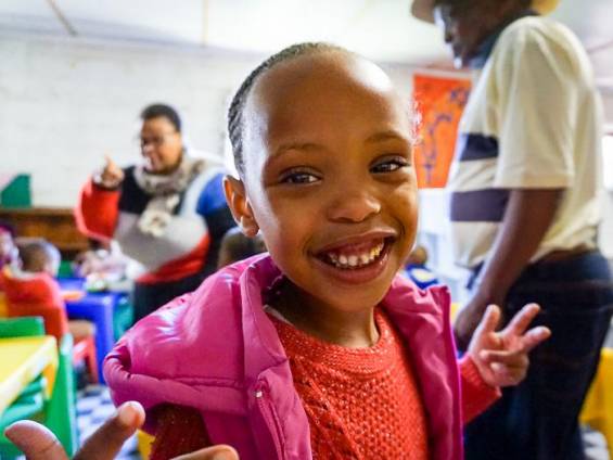 Kinderlachen in Luthando |  Susanne Schulz / Chamleon