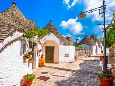 Typische Huser in Alberobello