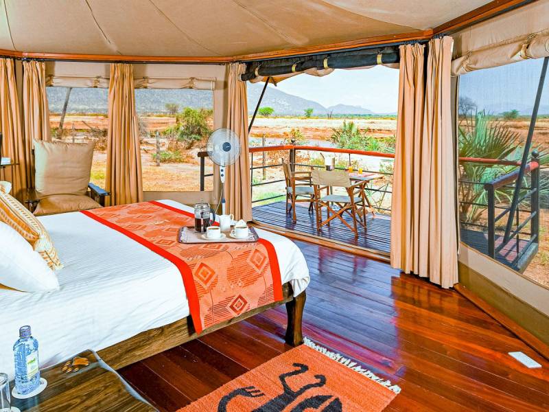 Ashnil Samburu Camp |  Neil Thomas, Ashnil Samburu Camp / Chamleon