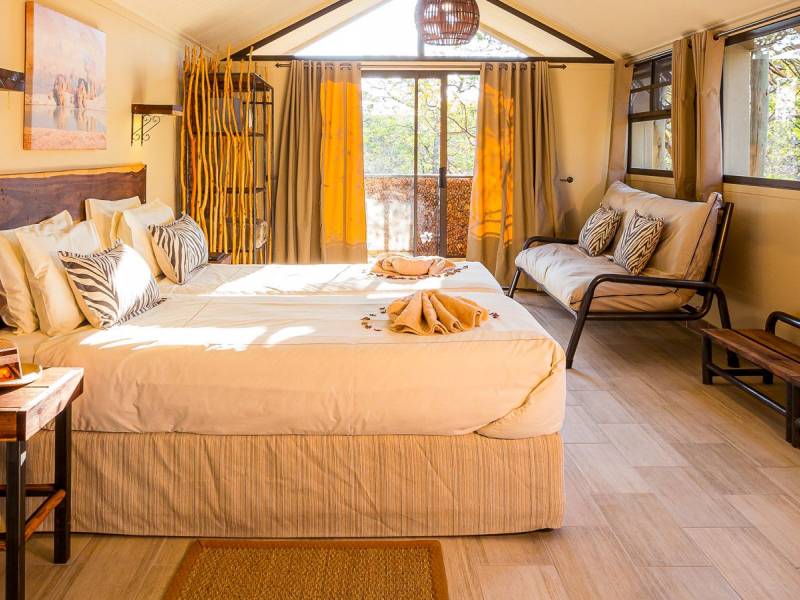 Etosha Village |  Xenia Ivanoff-Erb, Etosha Village / Chamleon