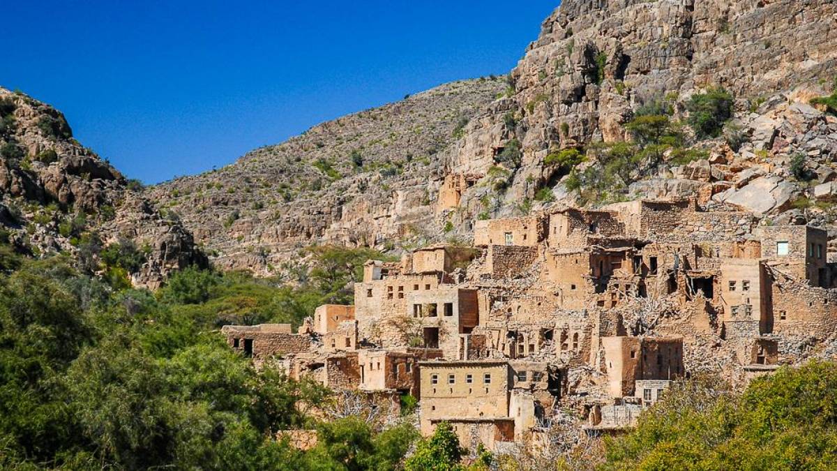 Dorf in den Schluchten von Wadi Bani Habib |  Stefano Barzellotti, iStockphoto.com / Chamleon