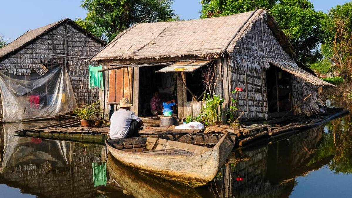 Schwimmendes Dorf am Tonle Sap |  Karin Mellina / Chamleon