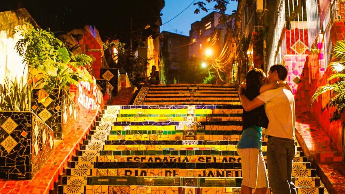 Selarn-Treppe im Knstlerviertel Santa Teresa in Rio |  Ben Ostrower, Unsplash / Chamleon