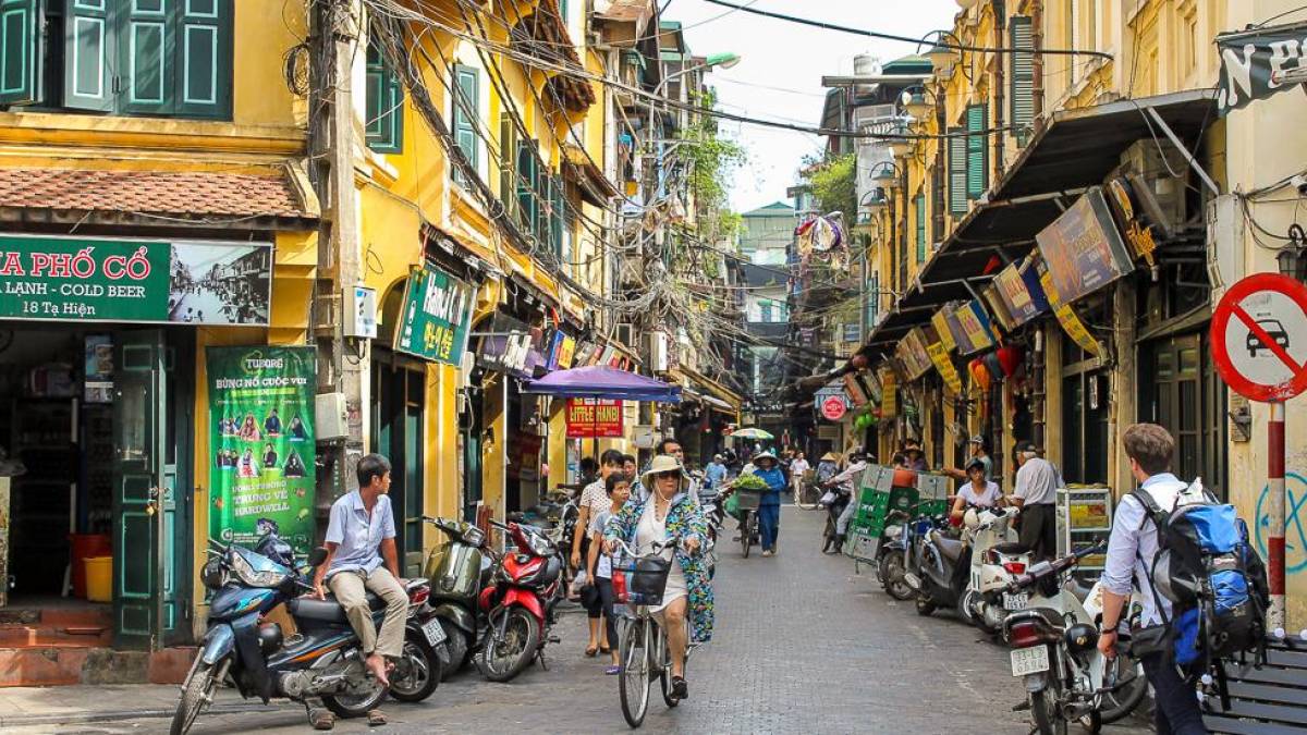 Altstadt von Hanoi |  Claudia Exner / Chamleon