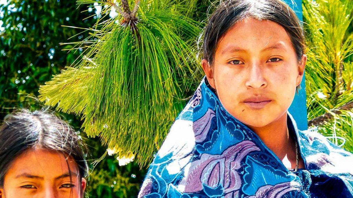 Mutter und Tochter in Zinacantn |  Chamleon