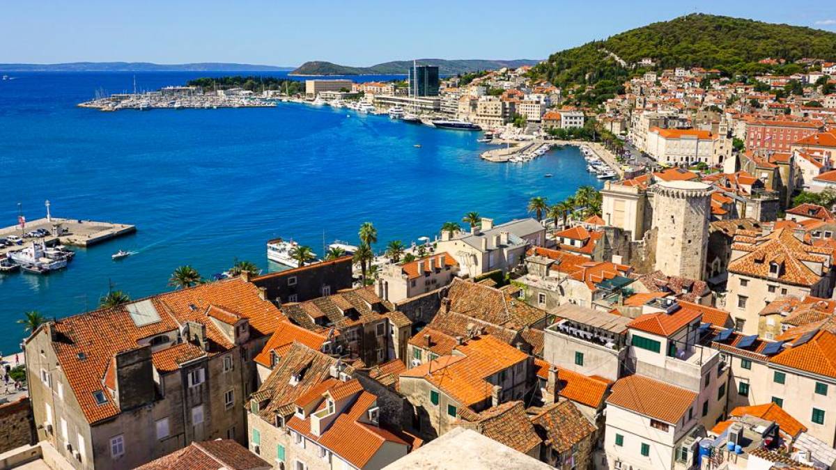 Blick auf den Hafen von Split |  Jan Tiedemann, Pixabay / Chamleon