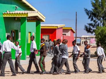 Geordneter Einzug in die Klassenrume |  Chamleon
