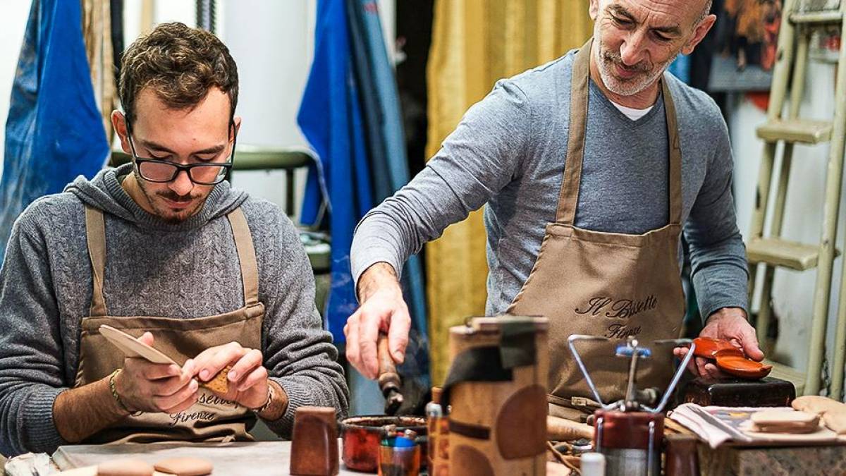 Lederwaren aus der Werkstatt in Florenz |  Gadis Tourist Service Italia / Chamleon