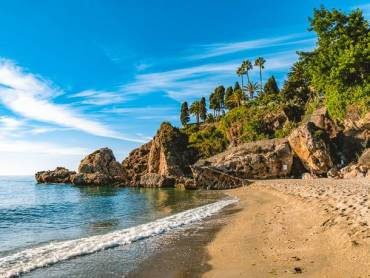 Strand in Nerja