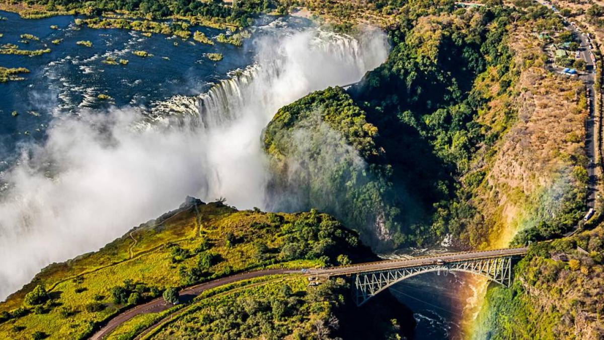Victoria-Falls aus der Luft |  Andreas Semmler / Chamleon