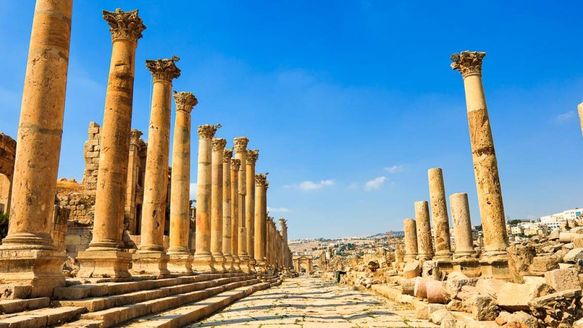 Kolonnadenstrae in Jerash |  Kimberley Coole, Jordan Tourism Board / Chamleon