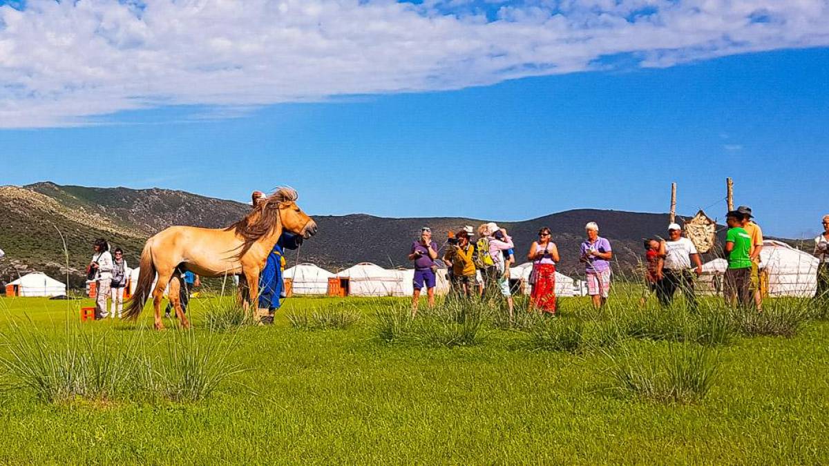 Jurtencamp der Nomadengemeinde Gurvanbulag |  Gurvanbulag Community Eco Camp / Chamleon