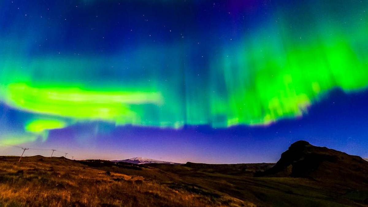 Polarlicht ber der Steppe |  Kai-Uwe Kchler / Chamleon