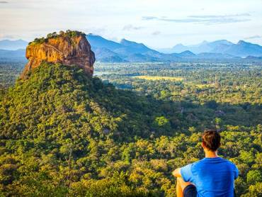 Ausblick auf den Lwenfelsen