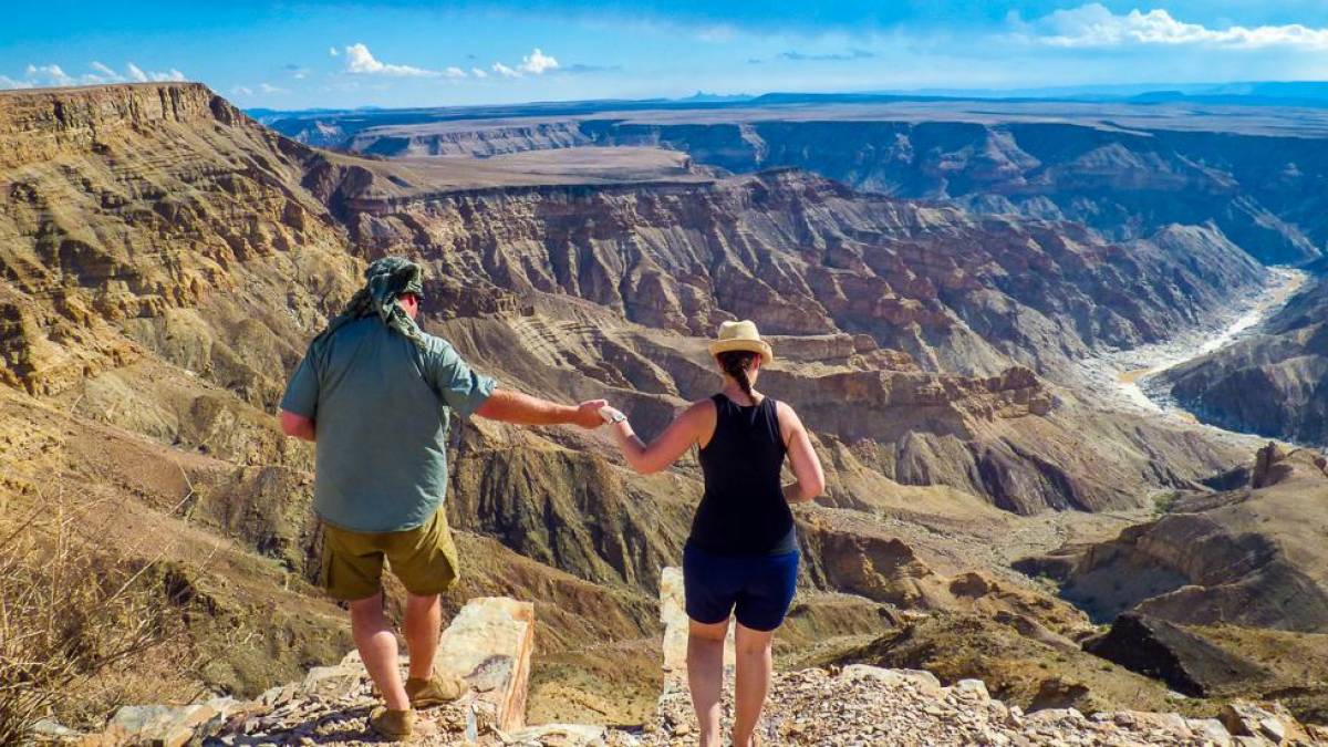Abbruchkante des Fish-River-Canyons |  Katrin Giebe / Chamleon