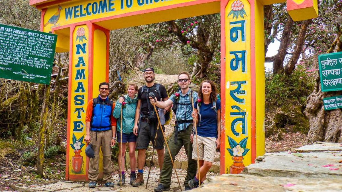 Tor zum Annapurna-Trekking |  Andreas Mosig / Chamleon