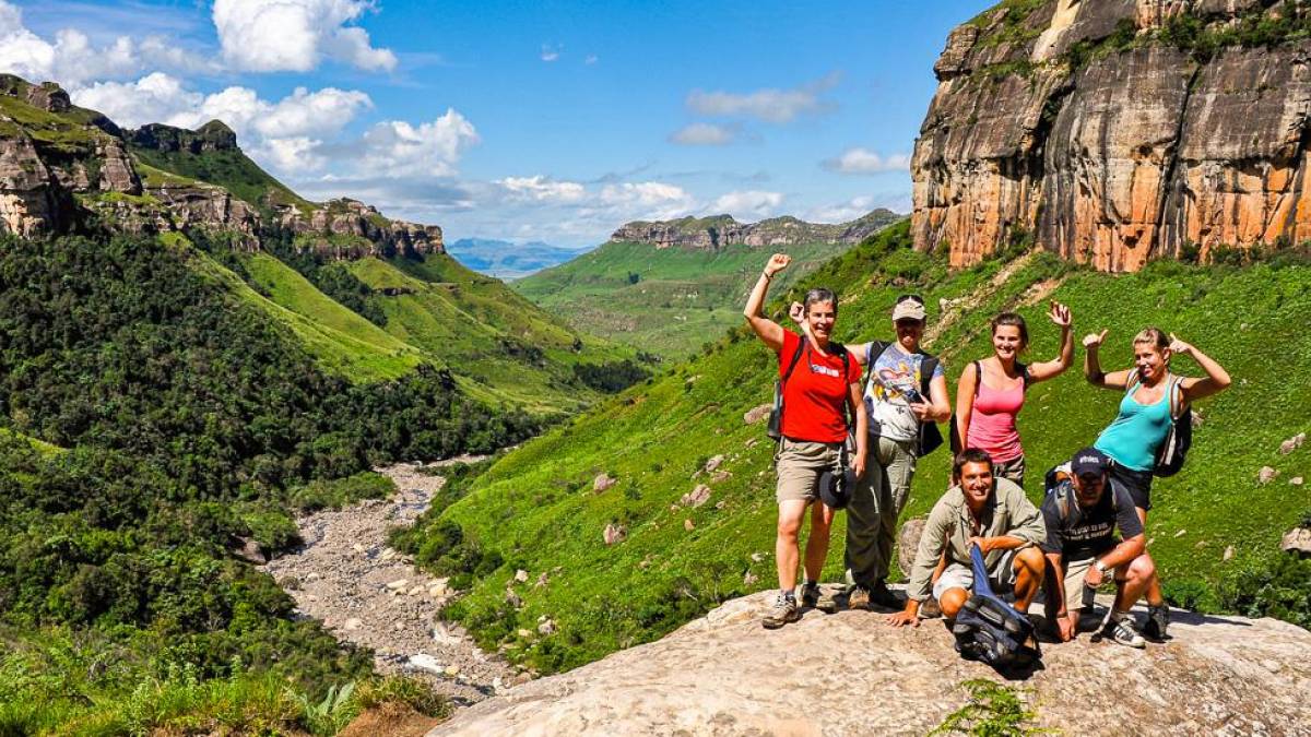 Gipfelstrmer in den Drakensbergen |  Graham Hood, Sunway Safaris / Chamleon