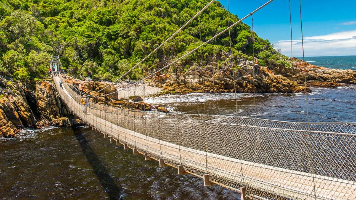 Storms River Hngebrcke im Tsitsikamma Nationalpark |  Klaus Hansen / Chamleon