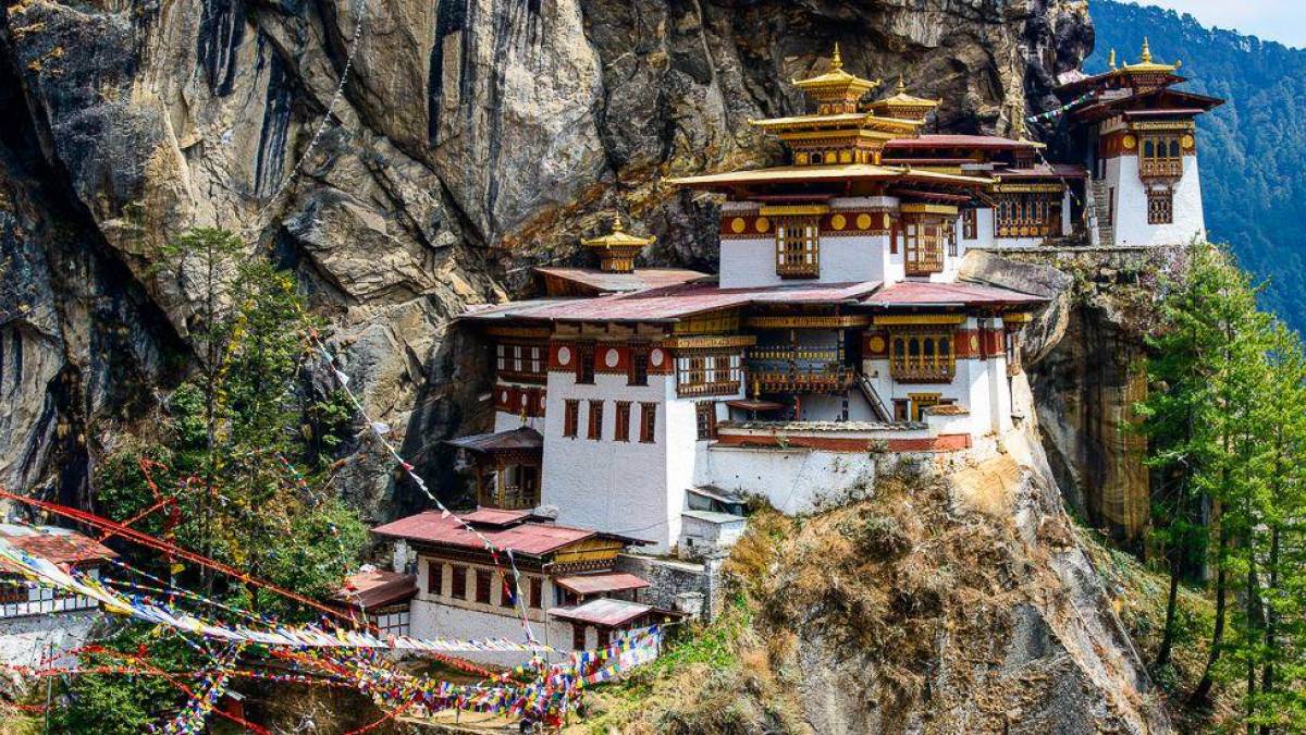 Tigernest-Kloster ber dem Paro-Tal |  Kai-Uwe Kuechler / Chamleon