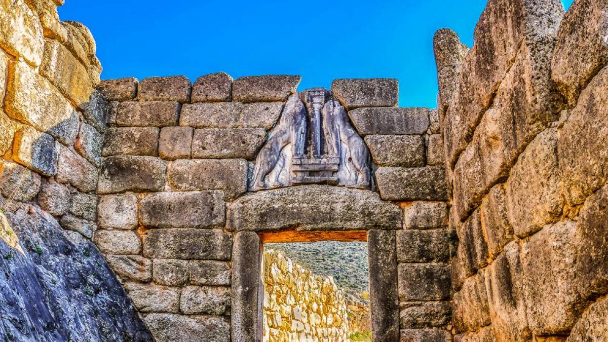 Lwentor im antiken Mykene |  Susan Vineyard, iStockphoto.com / Chamleon