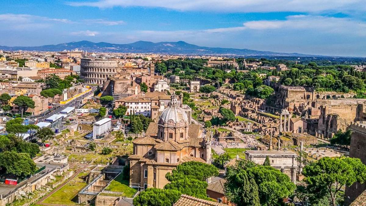 Blick auf das Forum Romanum in Rom |  Gadis Tourist Service Italia / Chamleon