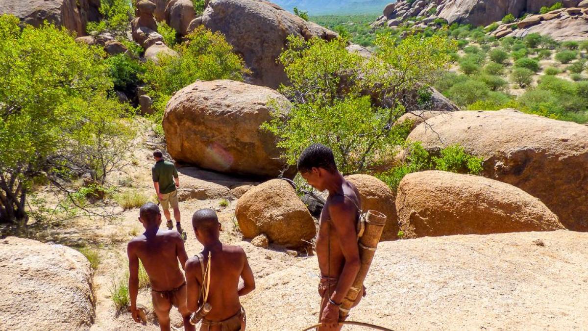 San in Umandumba |  Katrin Giebe / Chamleon