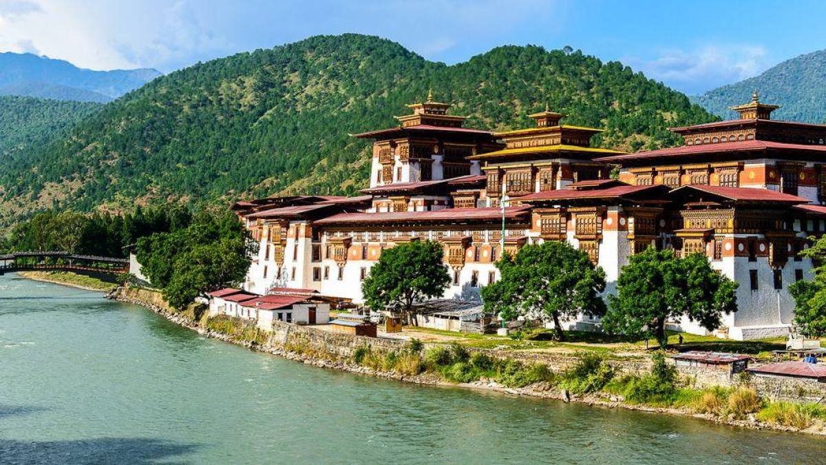 Punakha-Dzong zwischen zwei Flssen |  Kai-Uwe Kuechler / Chamleon