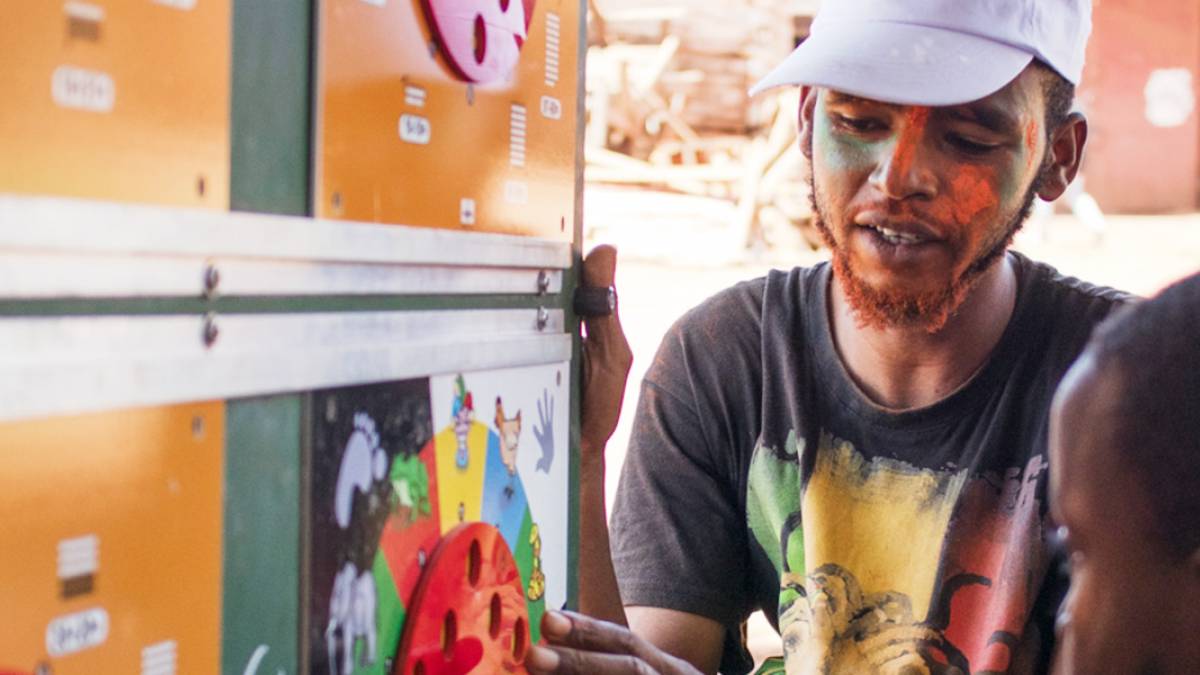 Mobile School, Weiterbildungsprojekt fr Straenkinder |  Stephan Auner, Chamleon