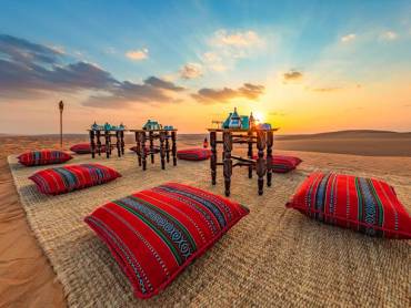 Sonnenaufgang im Wstencamp