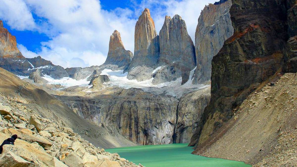 Die blaue Lagune am Torres del Paine |  Horst Michels / Chamleon