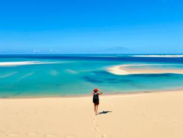 Spektakulre Aussicht vom Bazaruto-Archipel in Mosambik