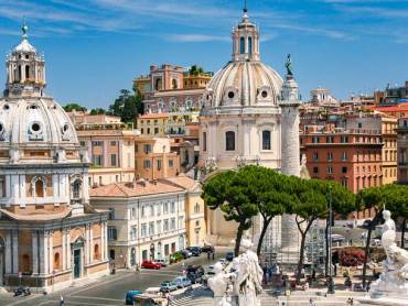 Rom-Rundumblick vom Vittoriano