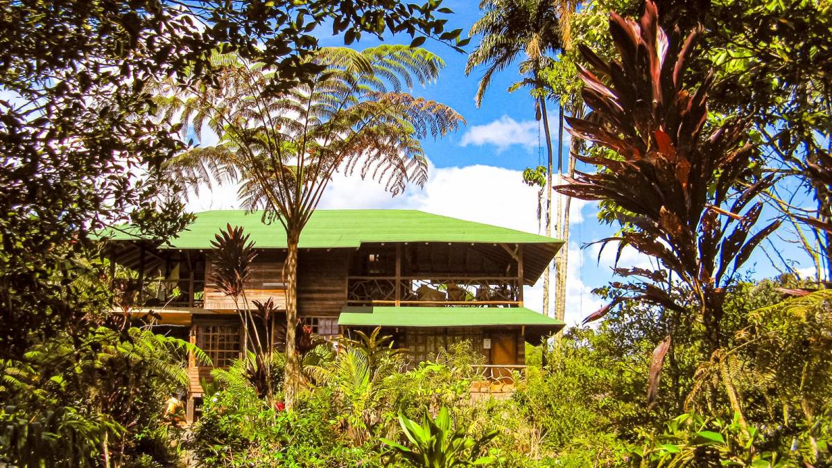 Durchblick auf die Las Cascadas Jungle Lodge |  Alfonso Tandazo, Surtrek / Chamleon
