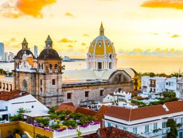 Sonnenuntergang ber Cartagena