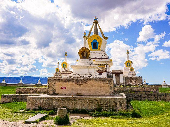 Die buddhistische Tempelanlage von Erdene Dsuu in Karakorum |  Anne Davids / Chamleon