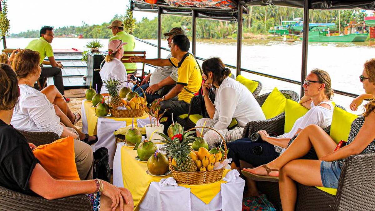 Bootstour auf dem Mekong |  Claudia Exner / Chamleon