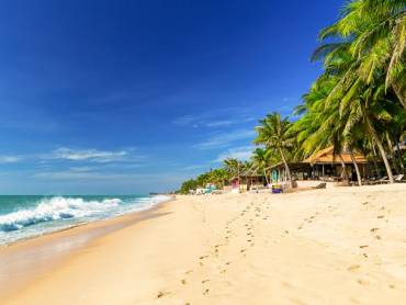 Weier Sandstrand in Mui Ne