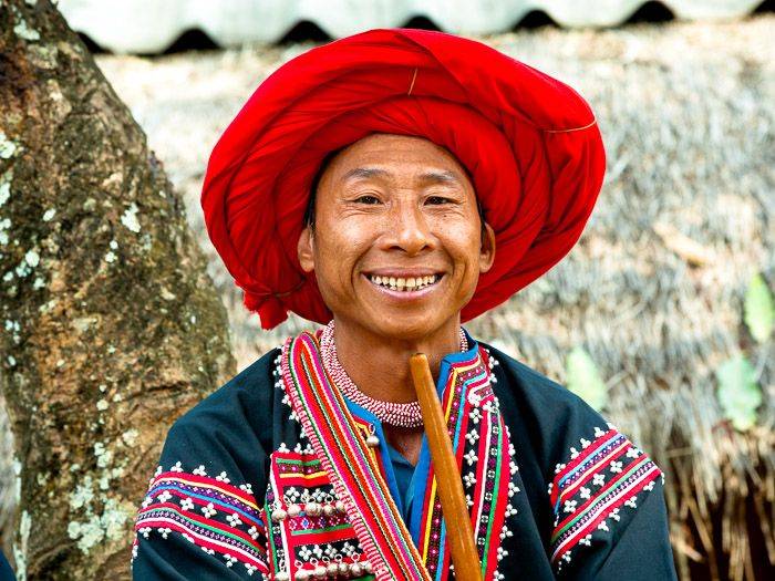 Traditionell gekleideter der Schwarzen Hmong |  Dirk Bleyer / Chamleon