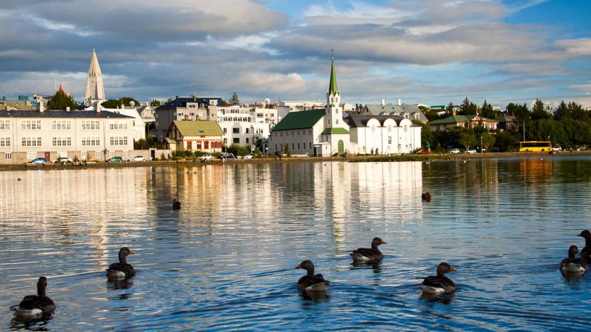 Tjrnin See in Reykjavik |  Dirk Bleyer / Chamleon