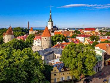 Trme der Altstadt von Tallinn