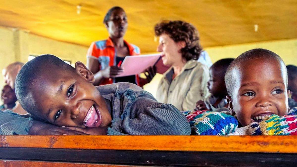 Kinder in der Massai-Vorschule |  Lena Schnabel / Chamleon