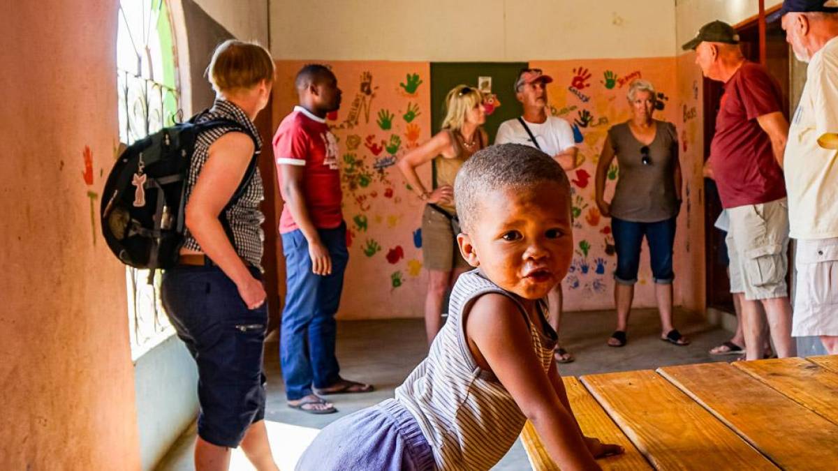 Besuch im Waisenhaus Ngatuve Vatere |  Patrick Neumann / Chamleon