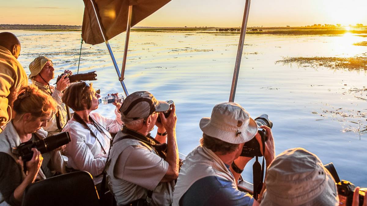 Bootsfahrt im Chobe Nstionalpark |  Kai-Uwe Kchler, Art & Adventure / Chamleon