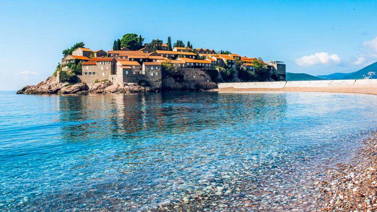Halbinsel Sveti Stefan bei Budvar |  MacSun Travel Skopje / Chamleon